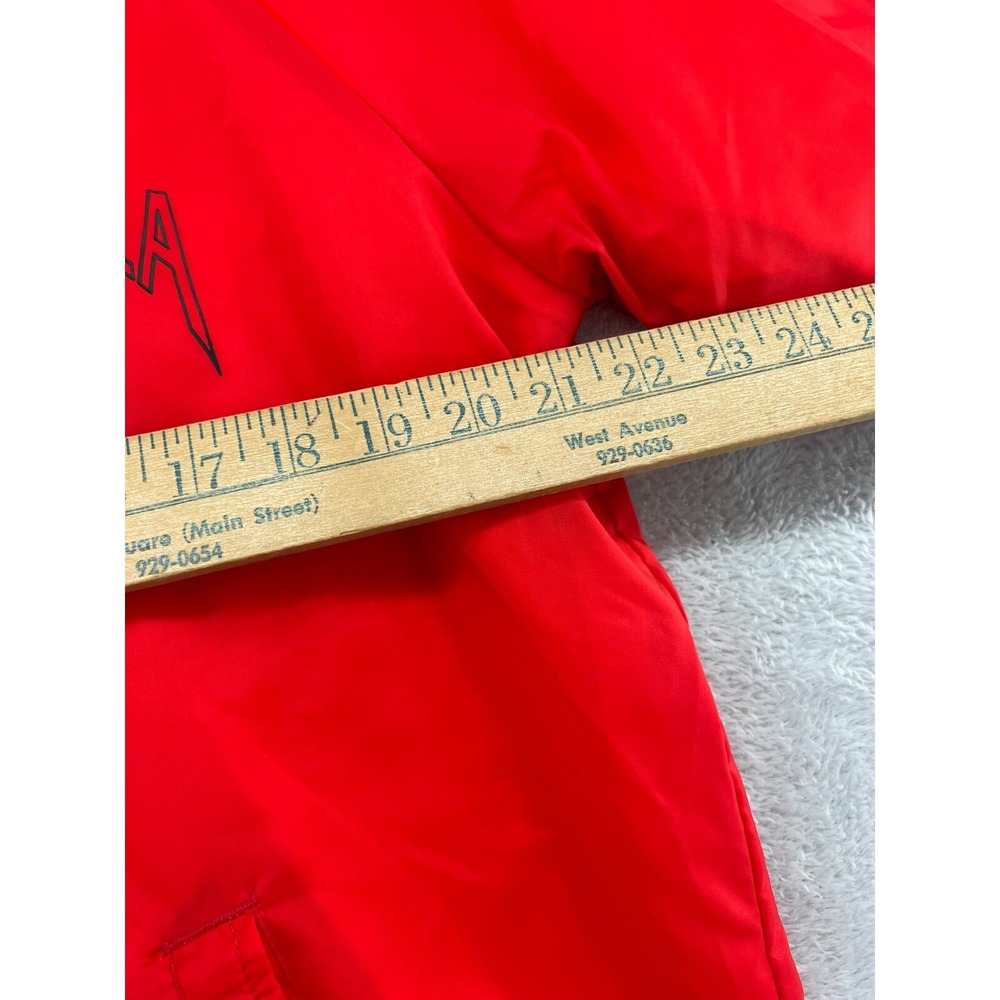 VTG Coachman by Windbreaker Jacket Mens Medium Georgia Bulldogs Red Button Snap - Picture 5 of 7